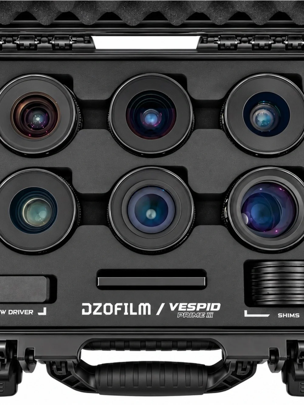 DZOFILM Vespid Prime2 6-Lens Cinema Kit PL Mount + Hard Case